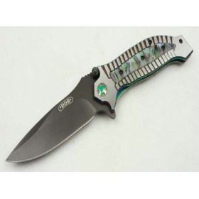 OEM DDR CHEETAH FOLDING OUTDOOR KNIFE WITH STAINLESS STEEL HANDLE UDTEK00680